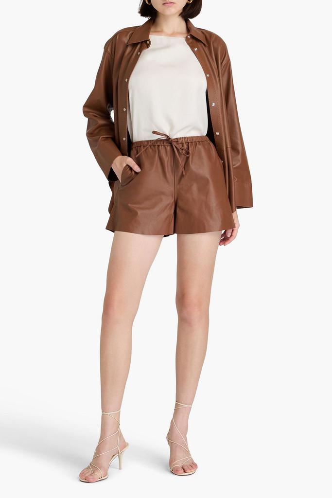 BY MALENE BIRGER Ifeiona leather shorts