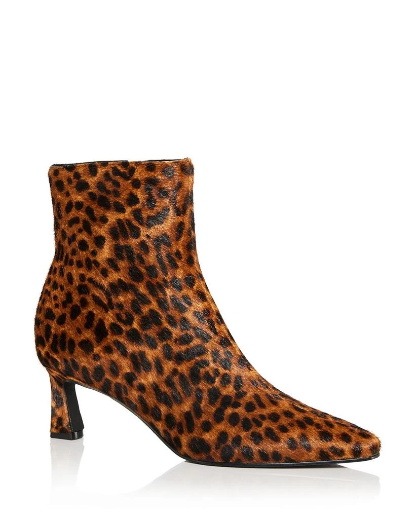 AQUA Women's Song Calf Hair Booties - Exclusive 1