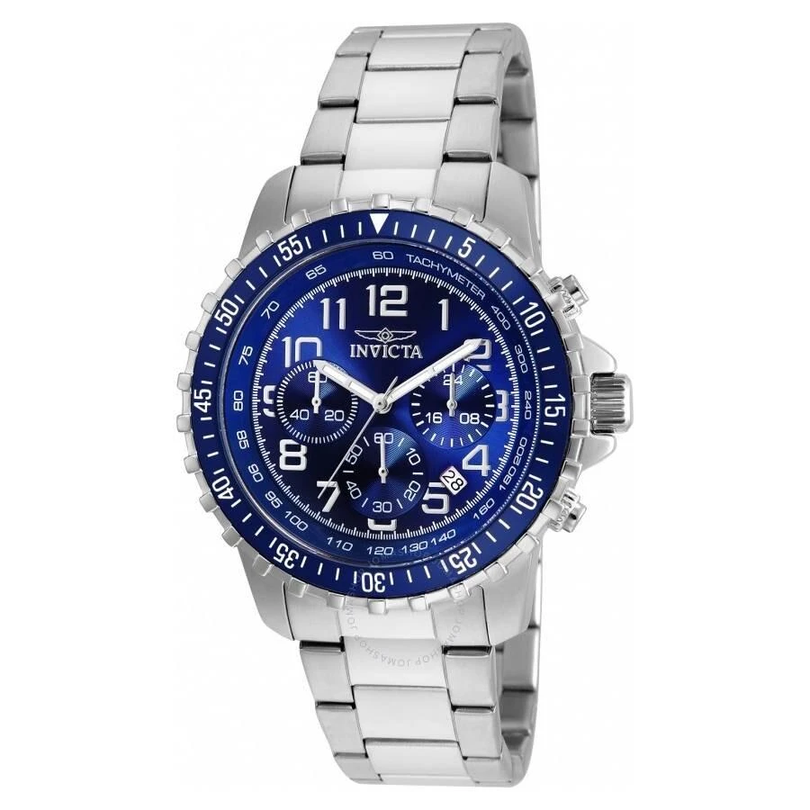 Invicta Open Box - Invicta Specialty II Collection Chronograph Blue Dial Men's Watch 6621 1
