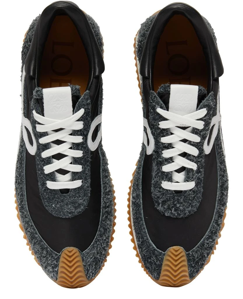 Loewe Flow runner sneakers in nylon and suede 5