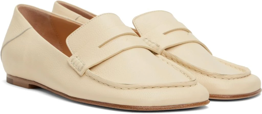 Dear Frances Beige Drew Loafers 4