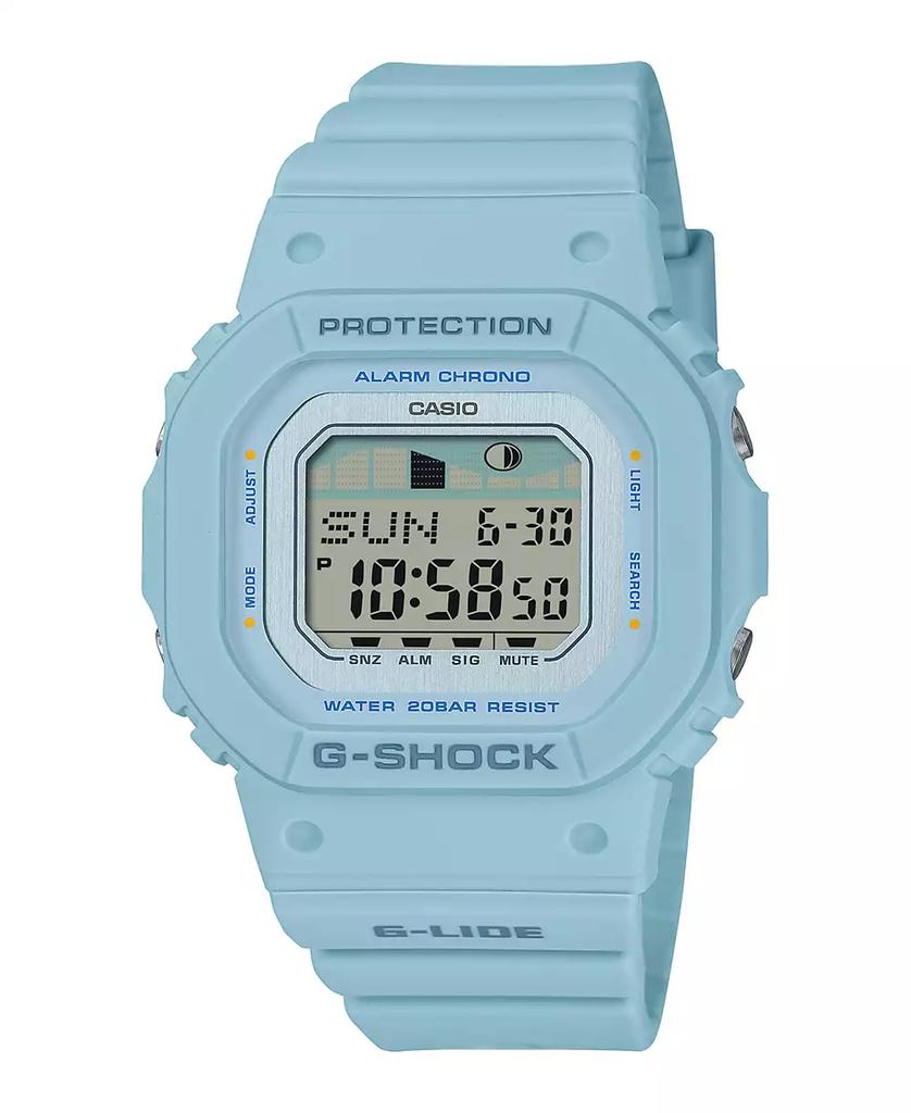 G-Shock Unisex Digital Blue Resin Watch, 40.5mm GLXS5600-2