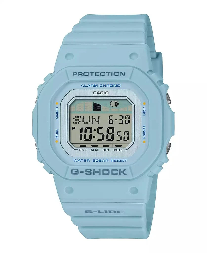 G-Shock Unisex Digital Blue Resin Watch, 40.5mm GLXS5600-2 1