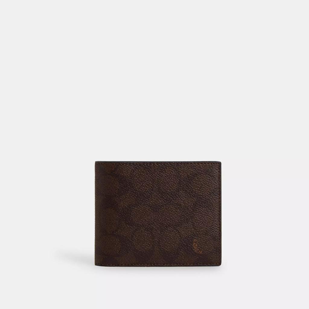 Coach 3 In 1 Wallet In Signature Canvas