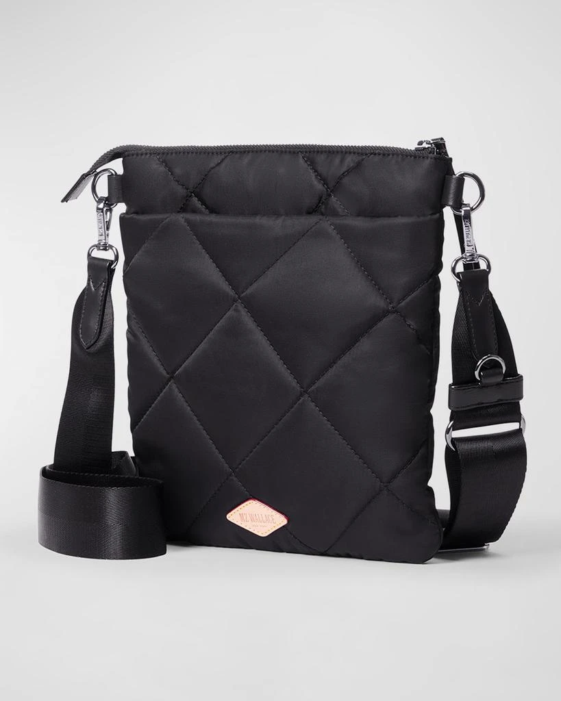 MZ Wallace Madison Quilted Flat Crossbody Bag 5