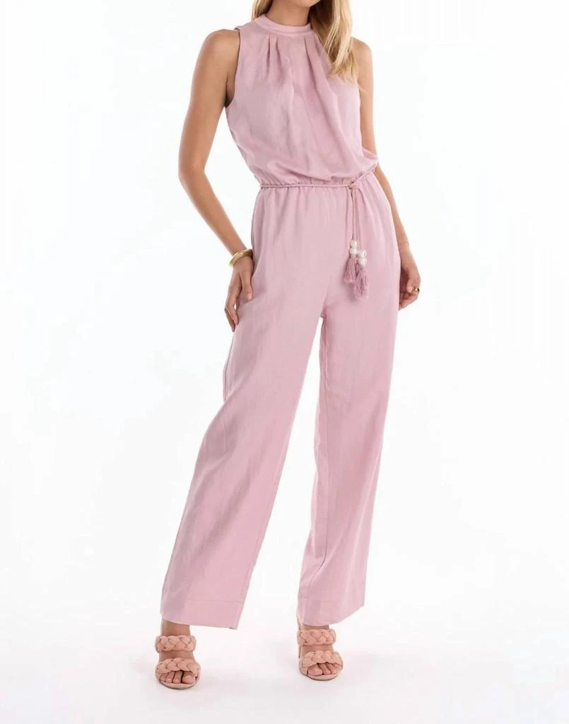The Noli Shop The Noli Shop - Fernanda Linen Jumpsuit