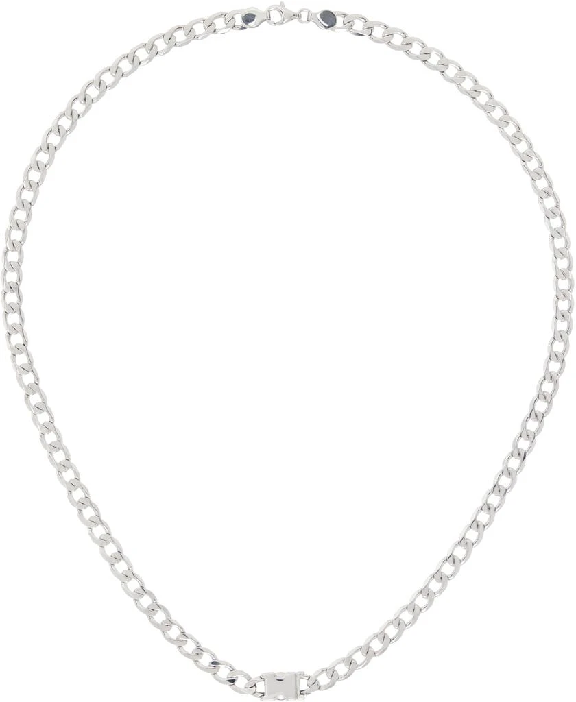 Alan Crocetti Silver Unity Curb Chain Necklace 1