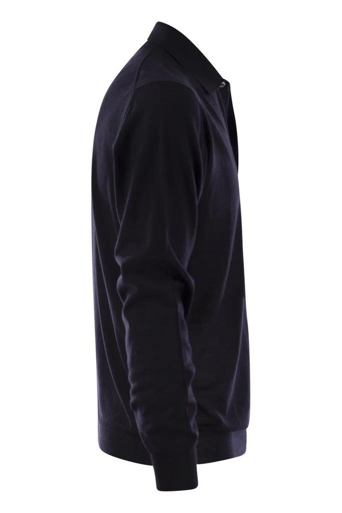 Fedeli Fedeli Virgin Wool Polo Shirt 3