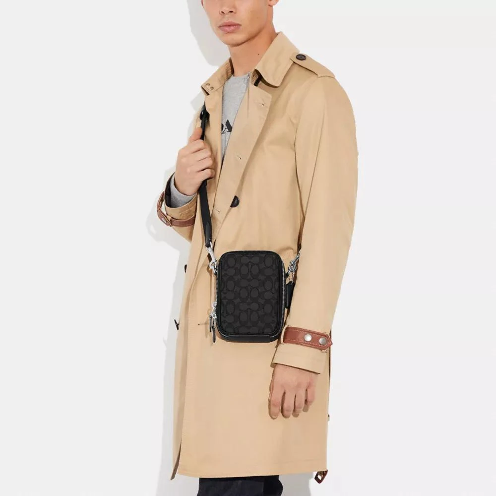 Coach Stanton Crossbody In Signature Jacquard 3