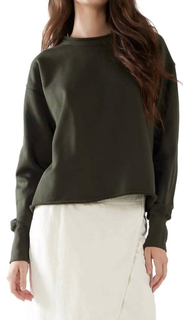 Les Tien Les Tien - Riley Crop Roll Neck
