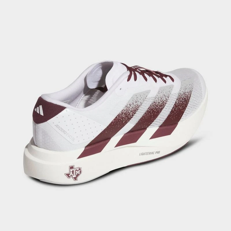 Adidas Adizero Evo SL Mens 14 White Washington Huskies Runnng Shoes JQ4578 Adidas Adizero Evo SL Mens 14 White Washington Huskies  main image 3