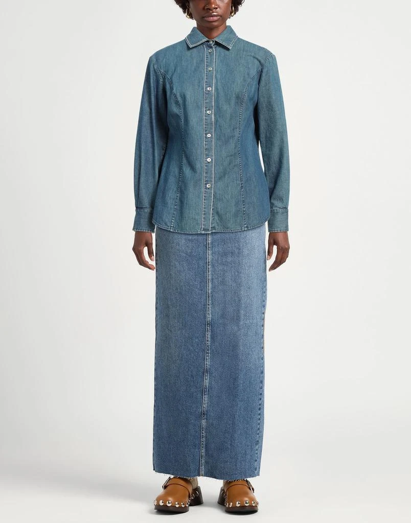 BARBA NAPOLI Denim shirt 2