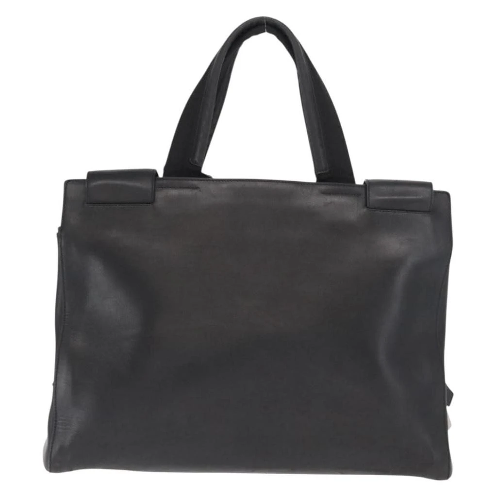 Prada Vintage Briefcase Leather Leather Briefcase Bag (Pre-Owned) 2