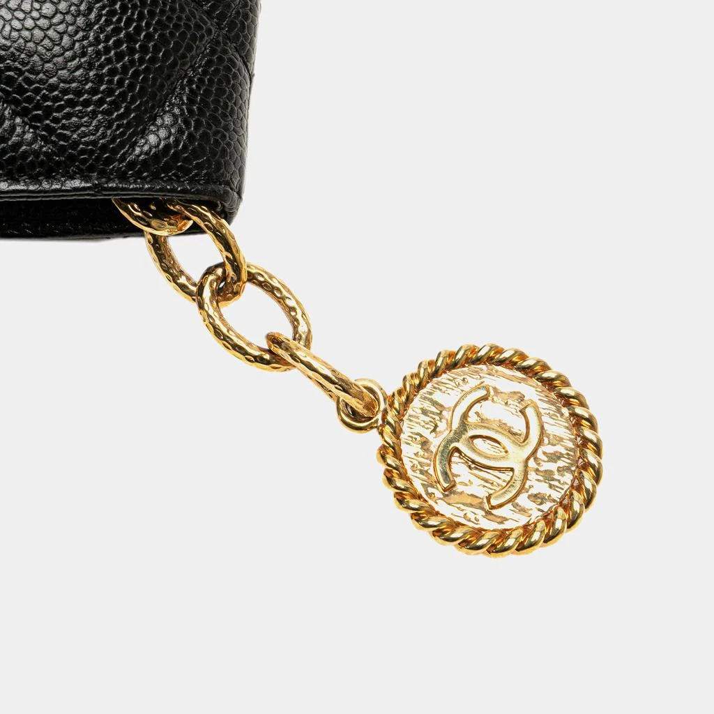 Chanel Chanel Black Caviar Medallion Tote  7