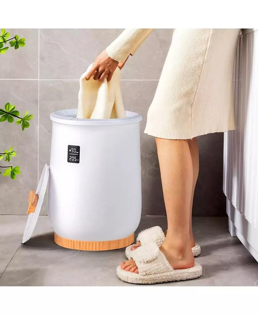 Ecooso 20L Large Heated Towel Warmer with LED Display and Button Control 9