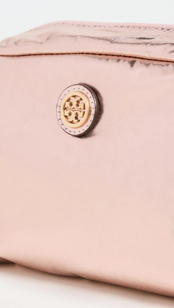 Tory Burch Virginia Metallic Curved Cosmetic Case 3