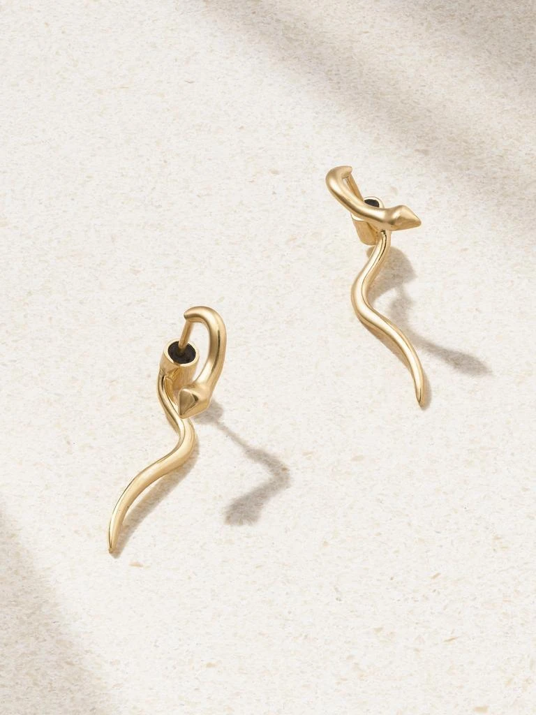 Ileana Makri Boa 18 黄金耳环 1