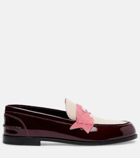 Christian Louboutin Penny leather penny loafers 4