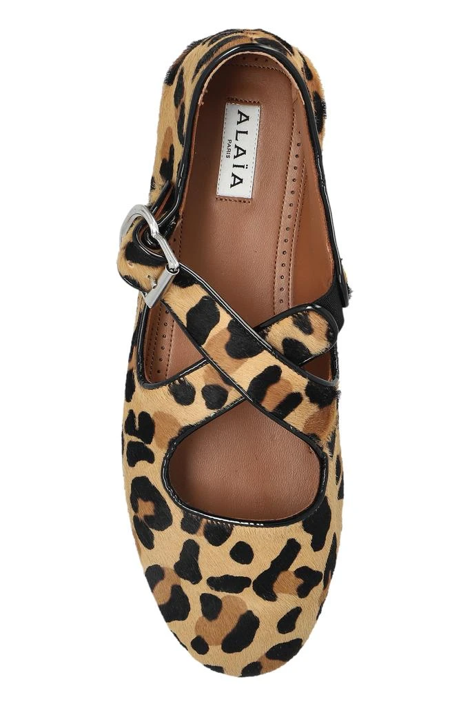 Alaïa Ballet Flats Criss Cross 6