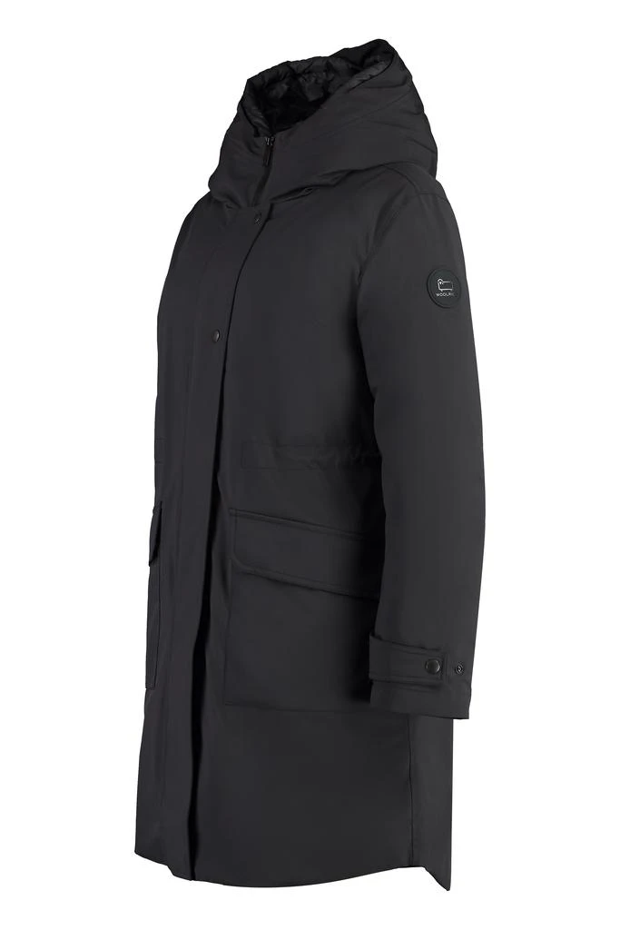 Woolrich MILITARY TECHNICAL FABRIC PARKA WITH INTERNAL REMOVABLE DOWN JACKET 3