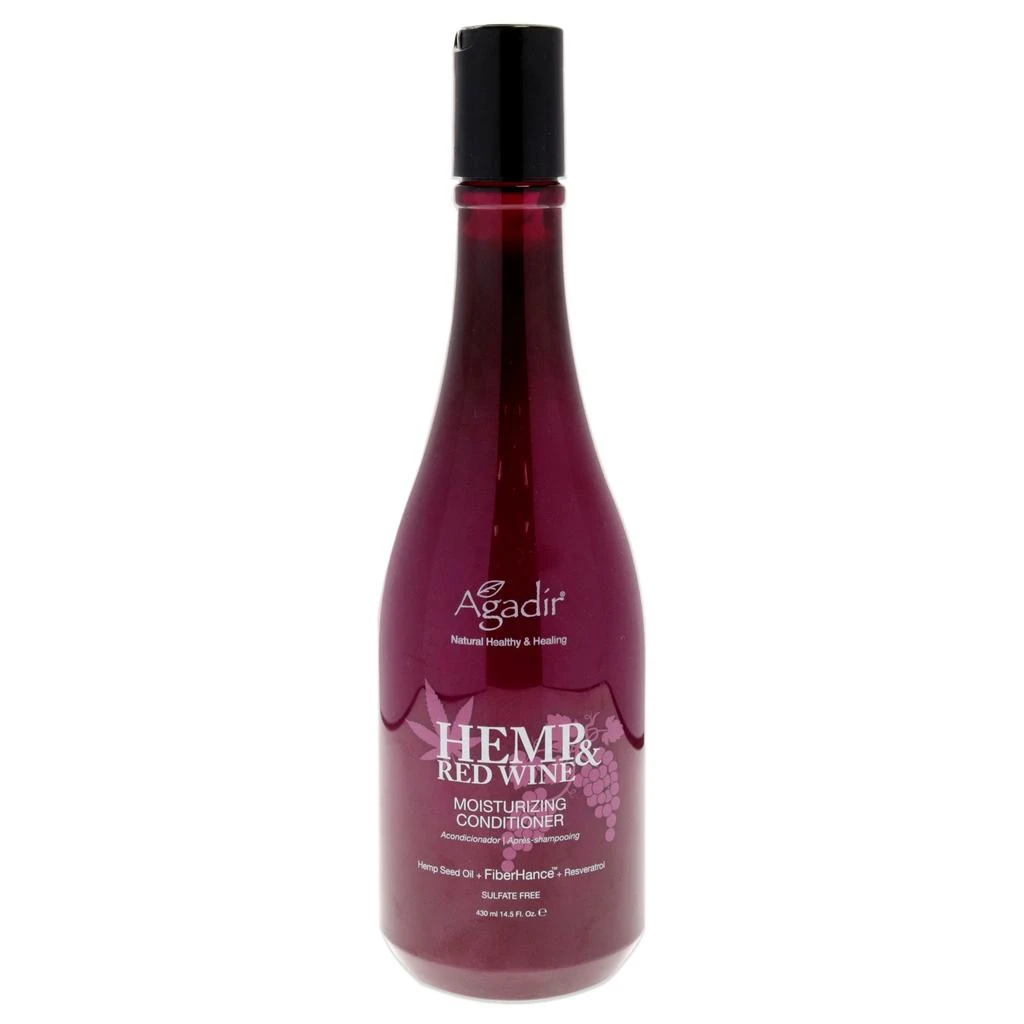 Agadir Hemp and Red Wine Moisturizing Conditioner by  for Unisex - 14.5 oz Conditioner 1