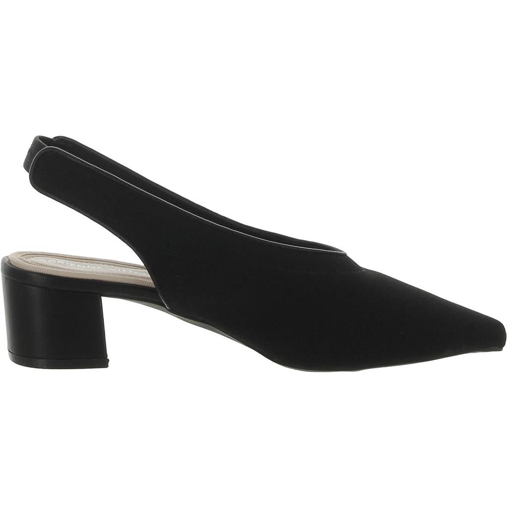 Adrienne Vittadini Gotham Womens Textured Slip On Pumps