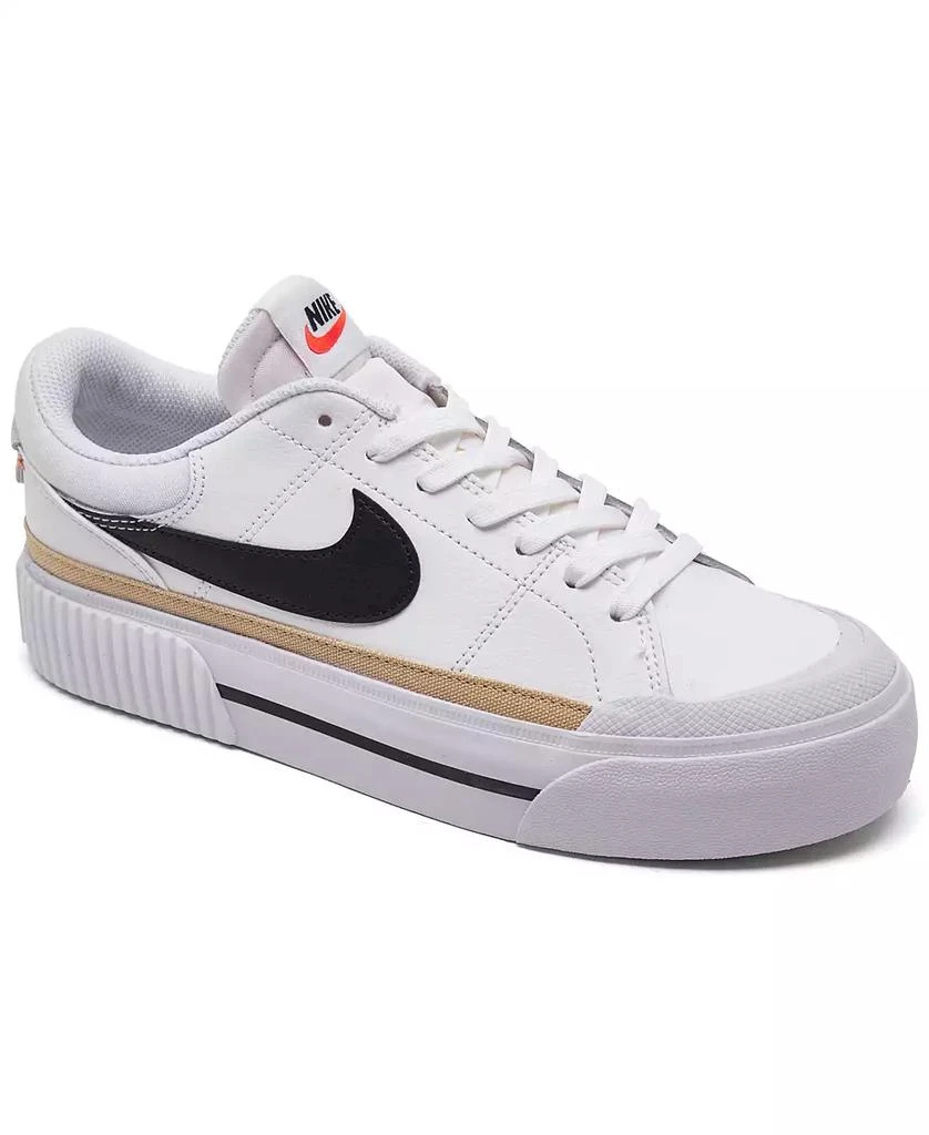NIKE Women's Court Legacy Lift Platform Casual Sneakers from Finish Line 1