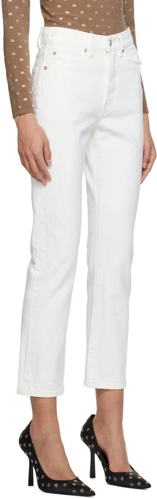 Alexander Wang White Stovepipe Jeans 2