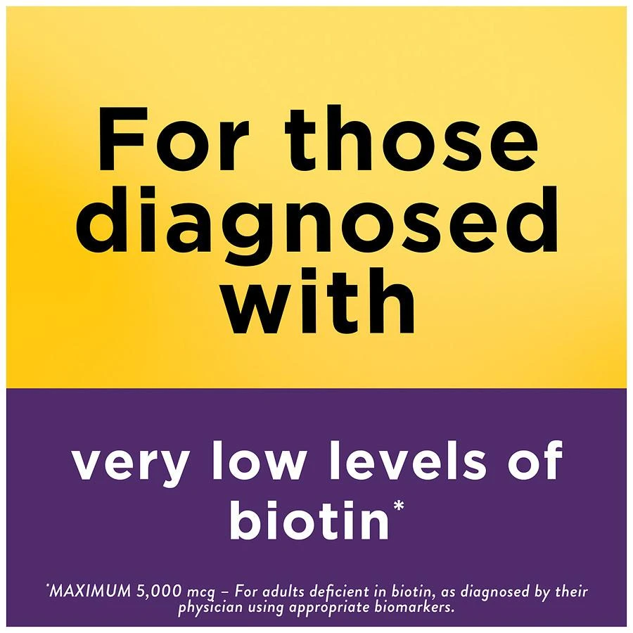 Nature Made Maximum Strength Biotin 5000 mcg Softgels 4