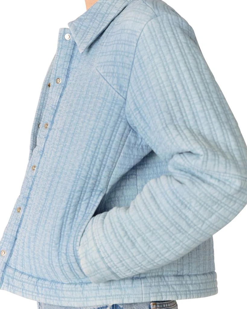 Whistles Quilted Chambray Jacket 4
