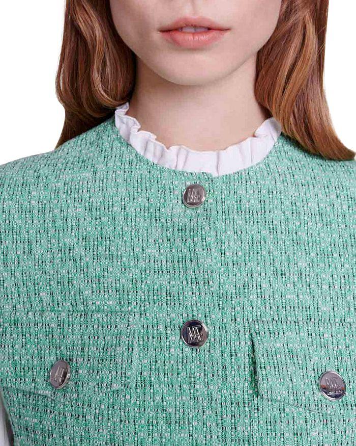 Maje Rinny Layered Look Mini Dress