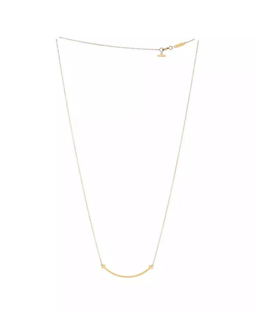 Pre-Owned Tiffany
Co T Smile Pendant Necklace 4