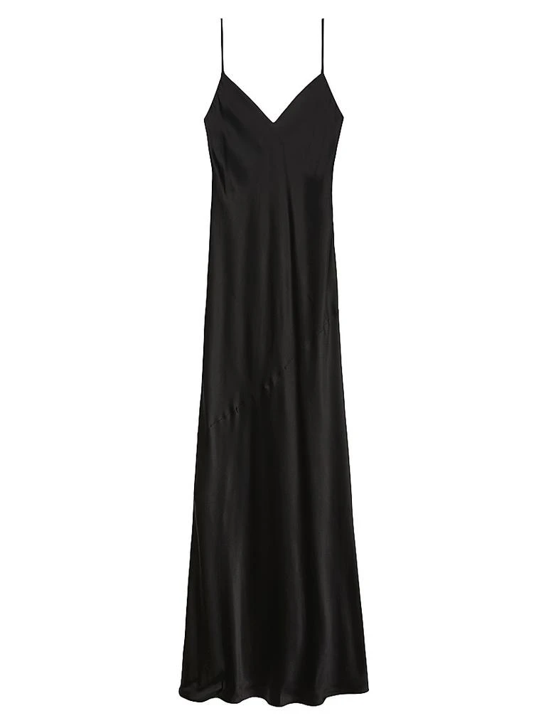L'Agence Serita Silk Slip Maxi Dress 1