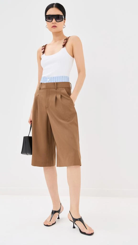 Monse Jumbo Fit Double Waistband Shorts 4