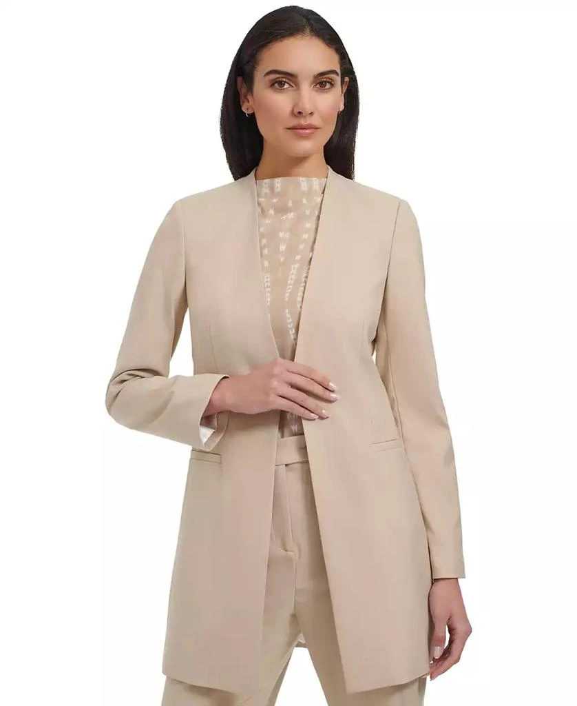 Calvin Klein Women's Open Front Topper Jacket 1