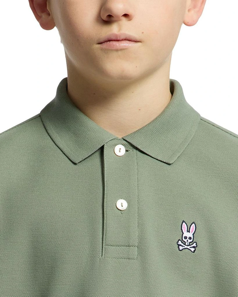 Psycho Bunny Unisex Classic Piqué Polo - Little Kid, Big Kid 5