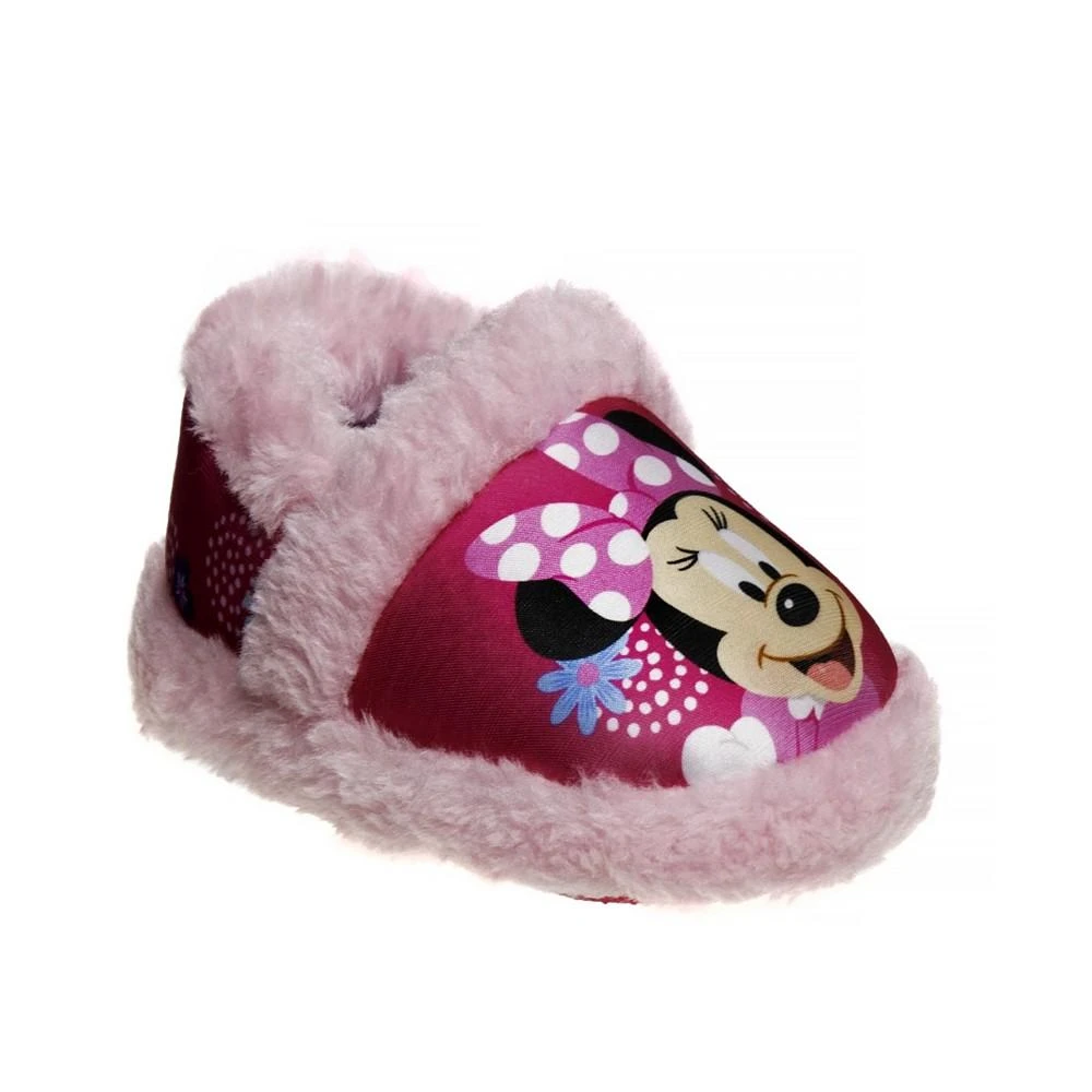 Disney Little Girls Minnie Mouse Slippers 1