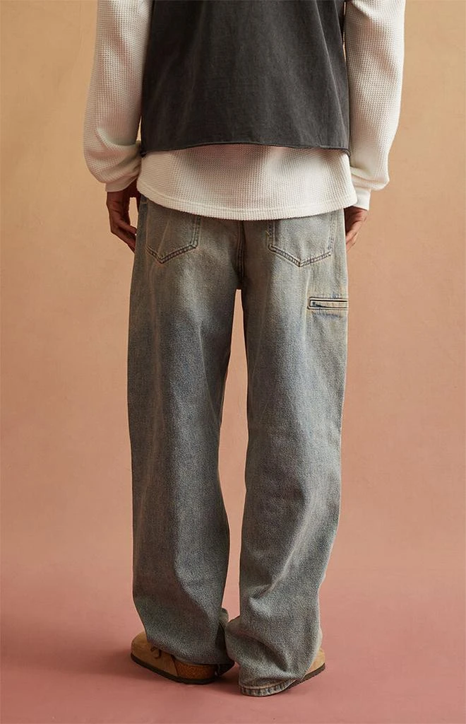 RARE DNM EDIT Tint Light Blue Baggy Jeans 3
