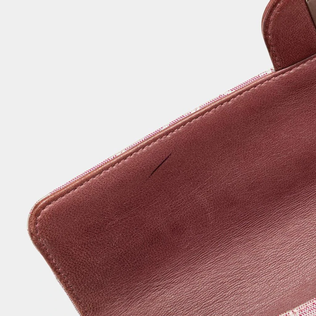 Chanel Chanel Pink Nylon New Travel Line East West Flap Bag 13