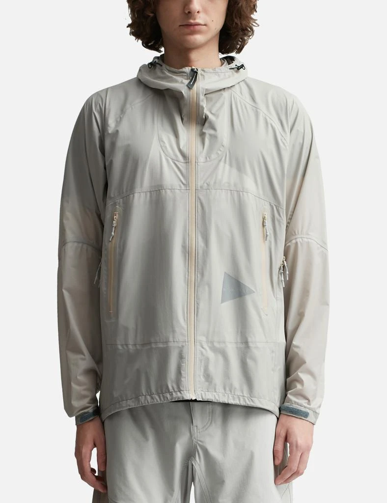 and wander 3L UL rain jacket 3