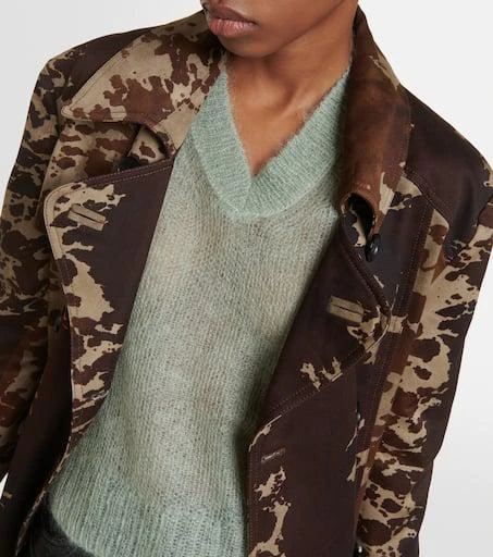 Acne Studios Open mohair-blend sweater 4