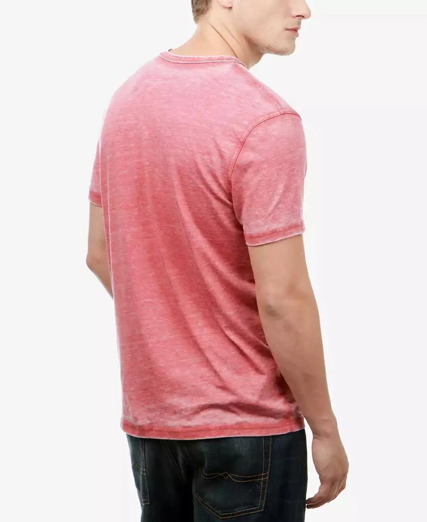 Lucky Brand Men's Venice Burnout Notch Short Sleeves T-shirt 2