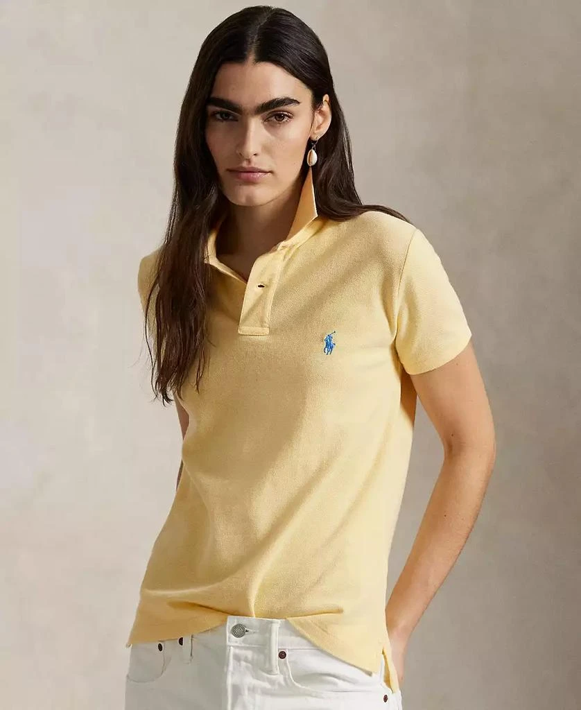 Ralph Lauren Women's Classic-Fit Piqué Polo Shirt 1