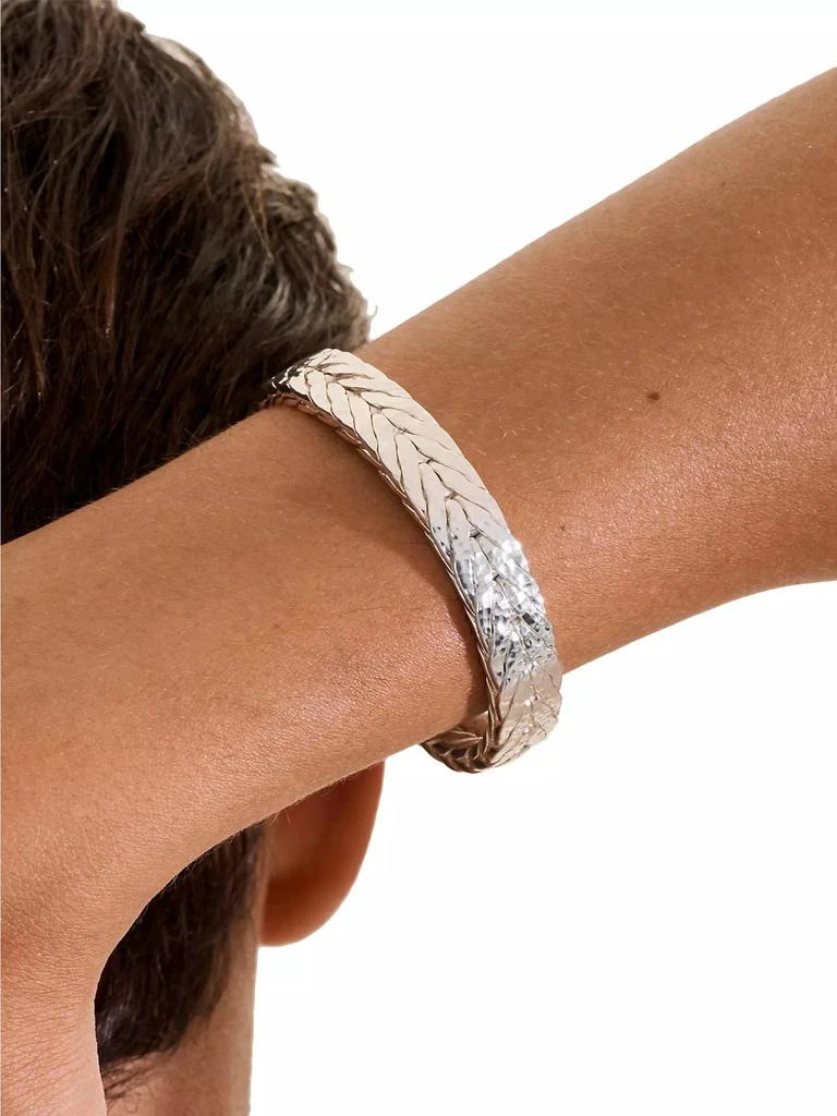 John Hardy Hammered Sterling Silver Bracelet 2