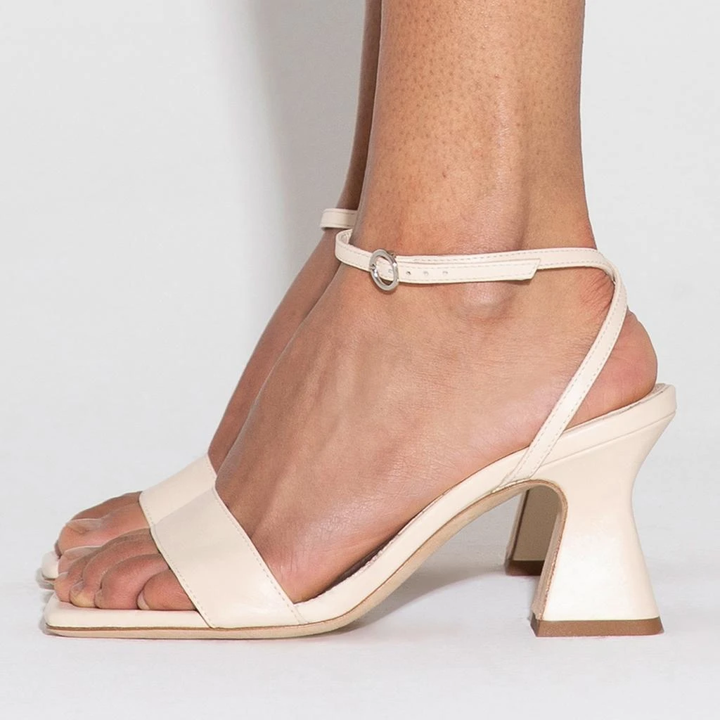 AEYDE Women's Fenna Leather Heeled Sandals 4