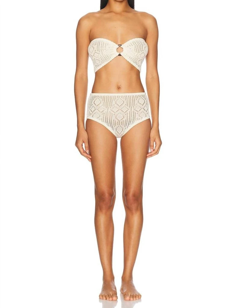 All That Remains Jenny Bikini Top In Cream
