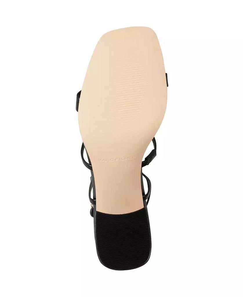 Marc Fisher Women's Gellyn Caged Block Heel Sandals 5