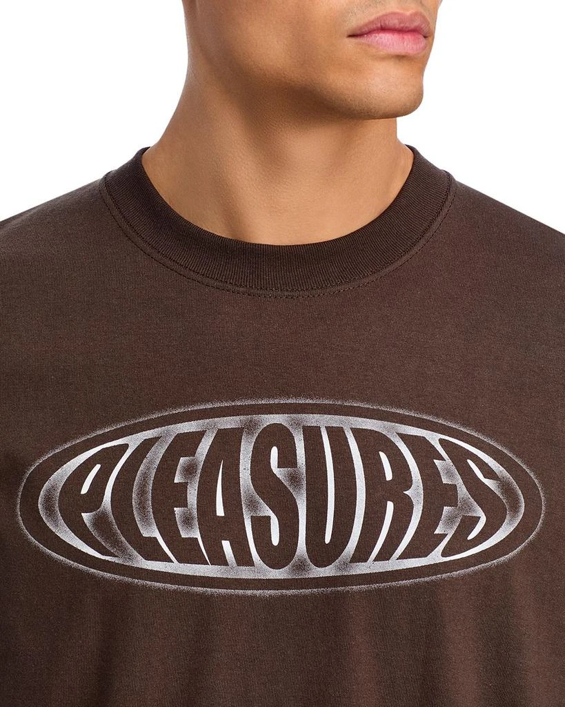 Pleasures Sandblast Graphic Logo Tee 4