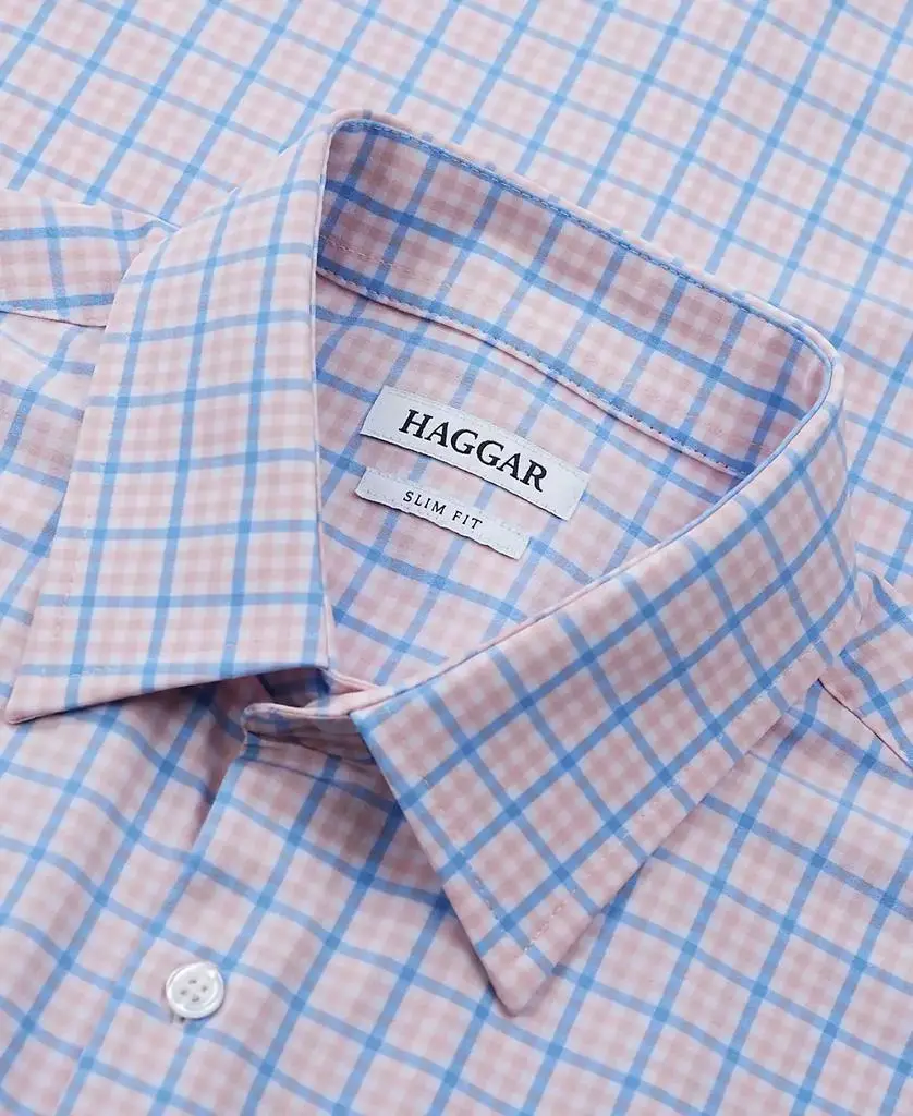 Haggar Men's Smart Wash Slim Fit Dress Shirt - Shirts - Free Shipping -  BeyondStyle
