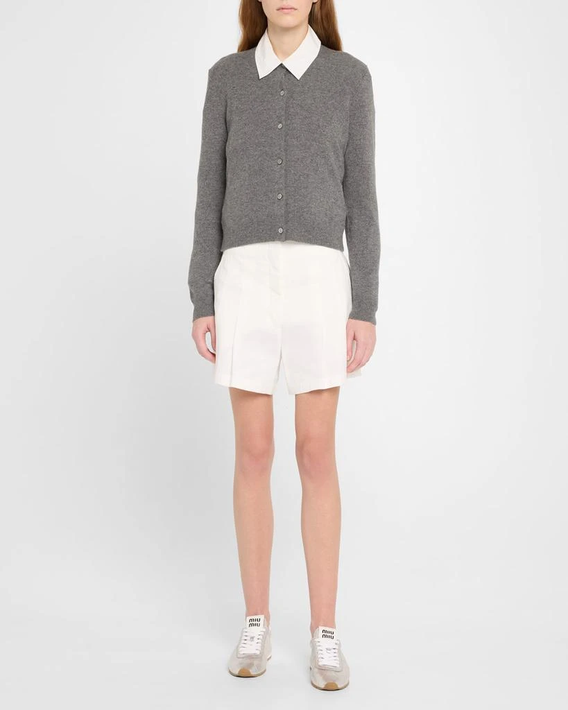Miu Miu Metallic Leather Retro Runner Sneakers 3